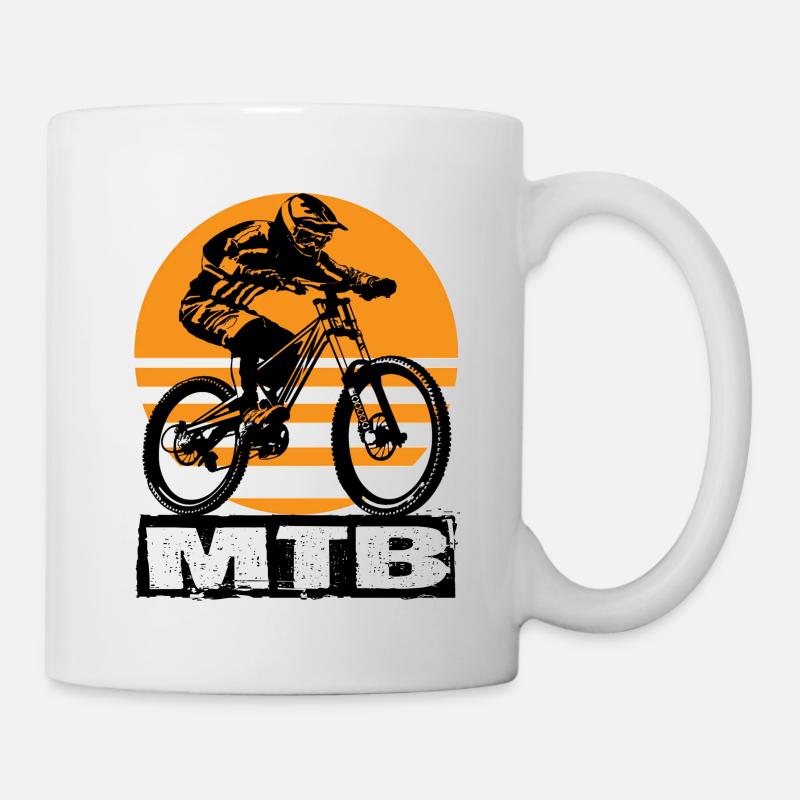 MTB - Tasse - Weiß