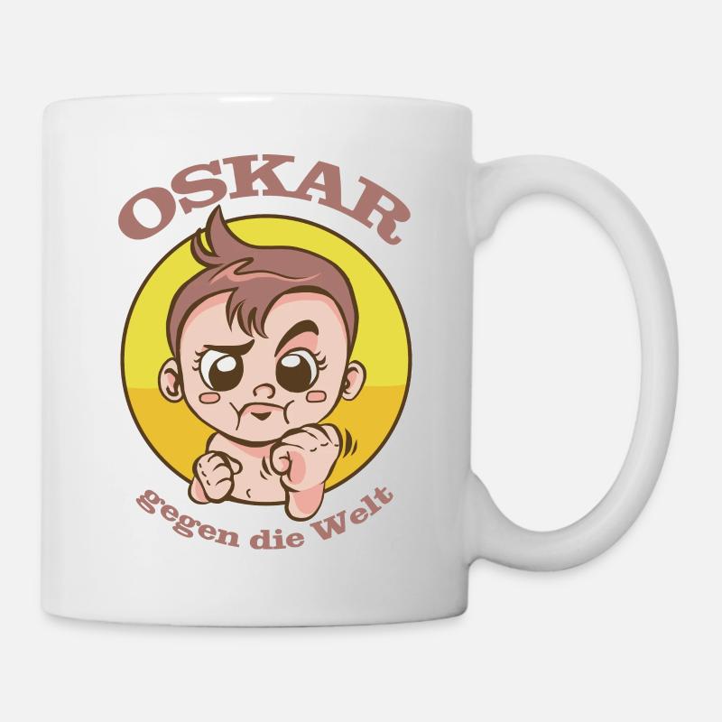 Frecher Oskar - Tasse - Weiß