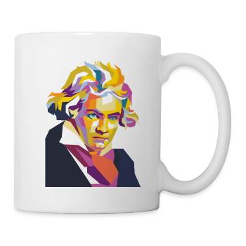 Beethoven gift - Mug - white - Right