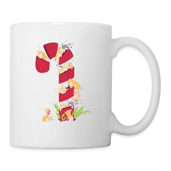 Gerste Zucker - Tasse - Weiß - Rechts