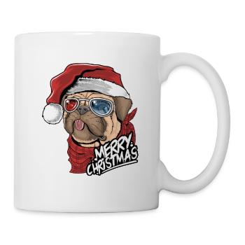 Christmas Dog - Merry Christmas - Mug - white - Right