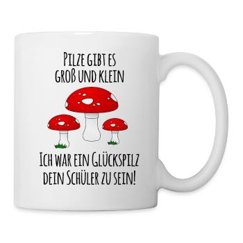 Abschiedsgeschenk für Lehrerin - Tasse - Weiß - Rechts