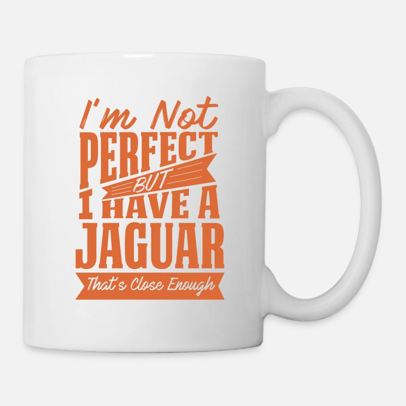 PERFECT WITH JAGUAR Y - Mug - white