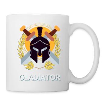 gladiator, gladiator, spartan - Mug - white - Right