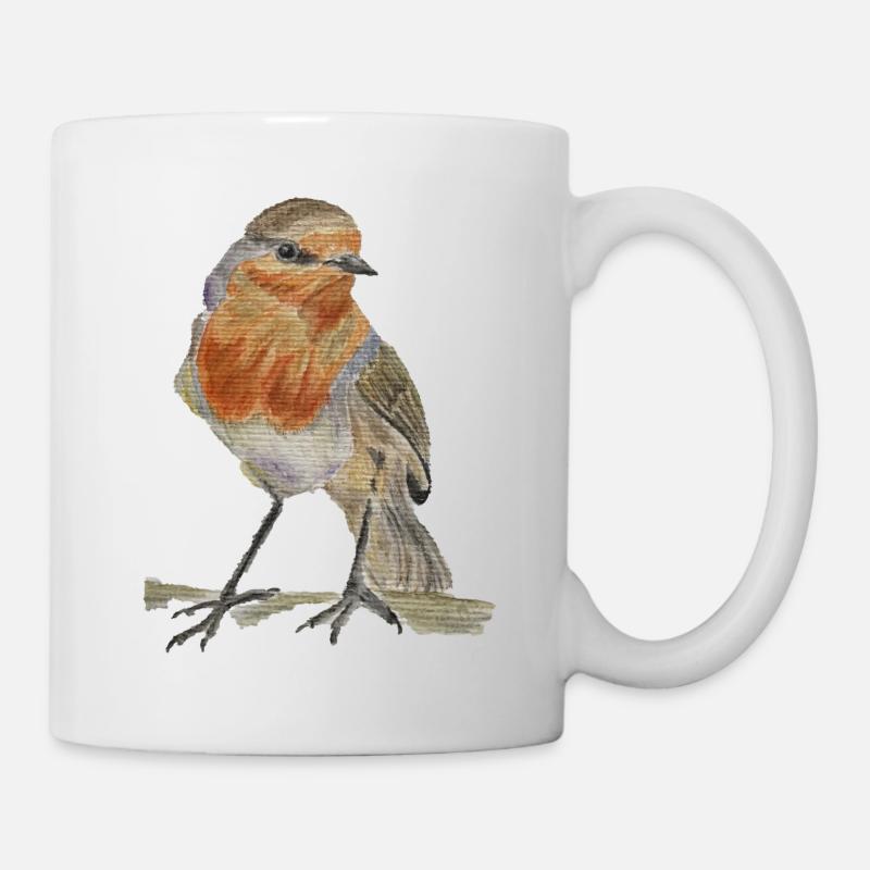 merle - Mug blanc - blanc