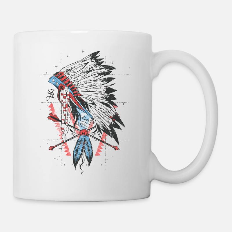 Chef du design indien passionné drôle - Mug blanc - blanc