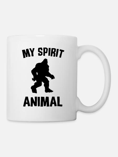 BIGFOOT MEIN GEISTTIER - Tasse - Weiß
