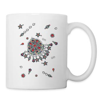 Kabyle Afzim Schmuck - Tasse - Weiß - Rechts