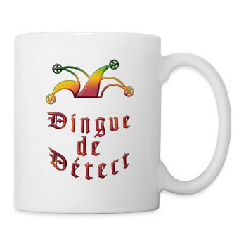 Dingue de detect Arlequin - Mug blanc - blanc - Droite