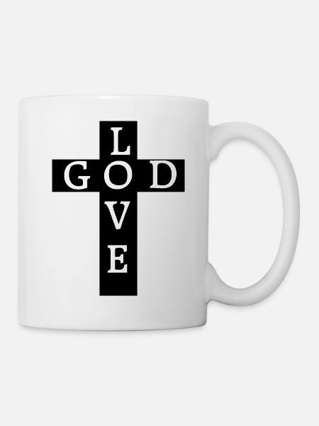 Jésus-Christ Dieu Dieu - Mug blanc - blanc