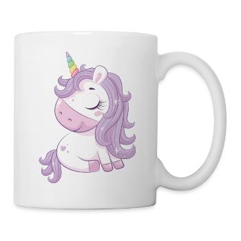 unicorn purple - Mug - white - Right