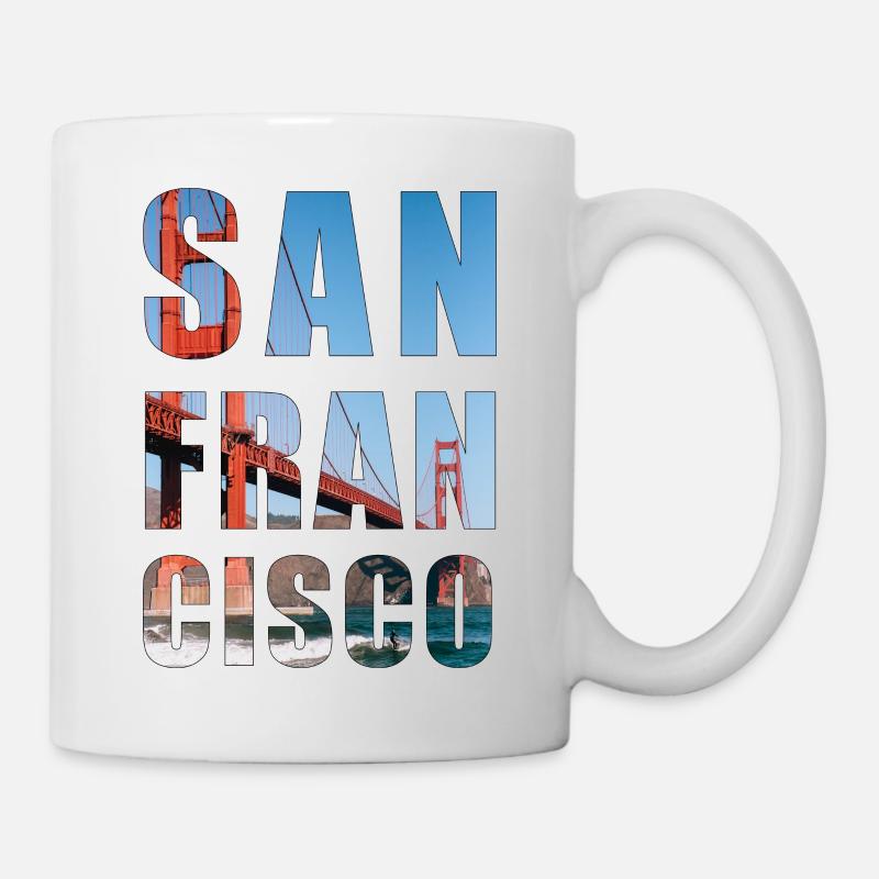 San Francisco - dream city - Mug - white