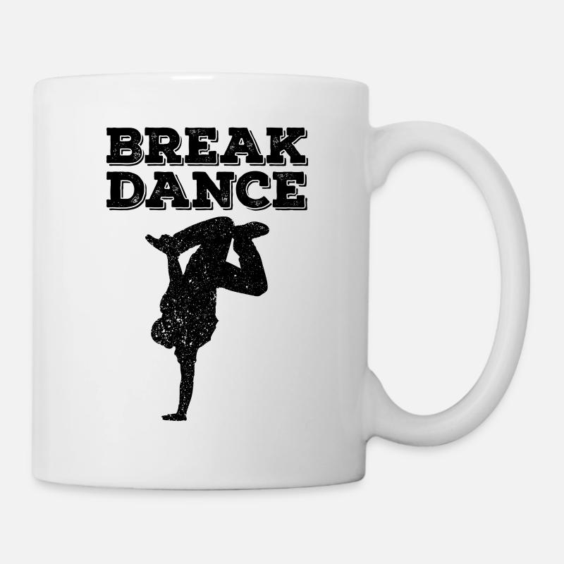 Breakdance breaker hip hop bboy - Tasse - Weiß