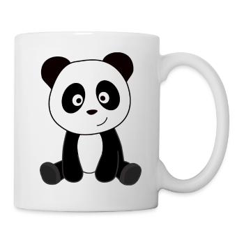 Panda panda bear animaux mignons enfants - Mug blanc - blanc - Droite