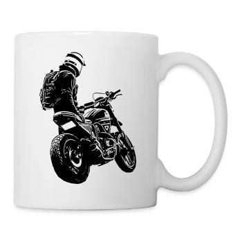 Motorcycle Lifestyle / Motorrad / Motorräder biker - Tasse - Weiß - Rechts