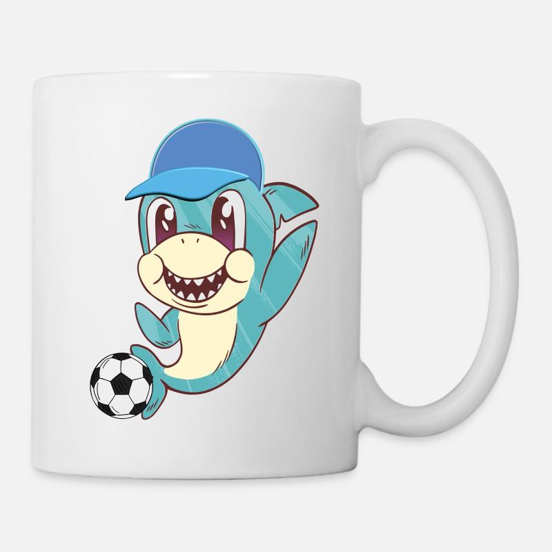 Sharki cap - Mug - white