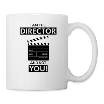 Regisseur Regie Film - Tasse - Weiß - Rechts