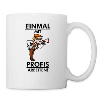 Regisseur Film Spruch lustig - Tasse - Weiß - Rechts