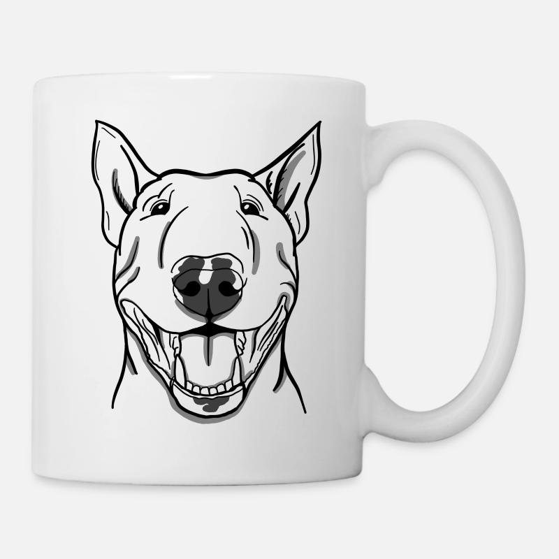 Don the Miniature Bull Terrier - Mug - white