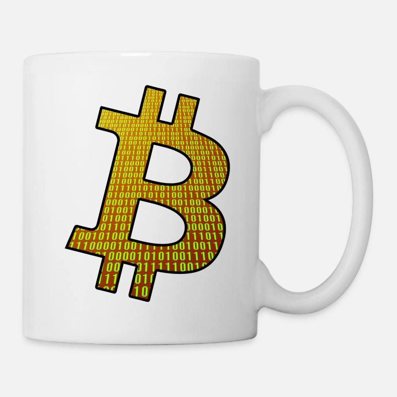Bitcoin - Mug blanc - blanc