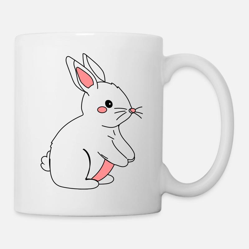 Lapin - Mug blanc - blanc