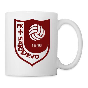 FK Sarajevo - Tasse - Weiß - Rechts