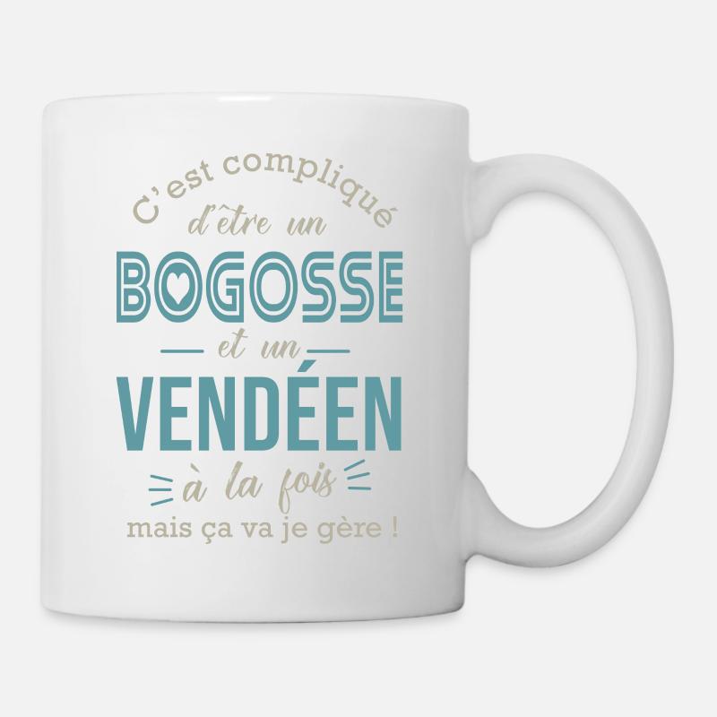 Vendéen cadeau vendée - Mug blanc - blanc