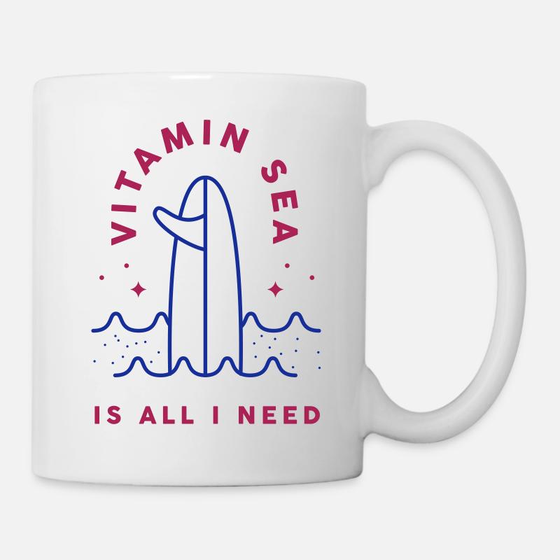 Vitamin sea - Mug blanc - blanc