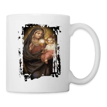 Holly Mary Maria Madonna Mariana Virgin Mary - Mug - white - Right