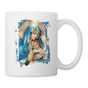 Holly Mary Maria Madonna Mariana Jungfrau Maria - Tasse - Weiß - Rechts