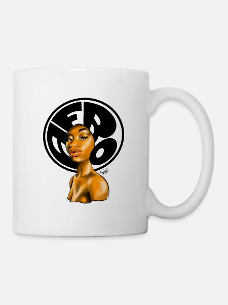 Afro - Mug - white