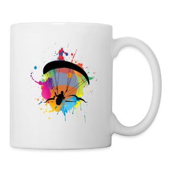 Paragliding paragliding t-shirts - Mug - white - Right