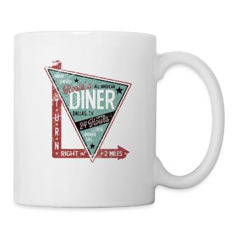Rosie´s Diner - Tasse - Weiß - Rechts