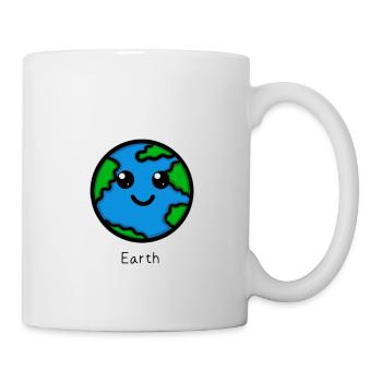 Cute Earth - Mug - white - Right