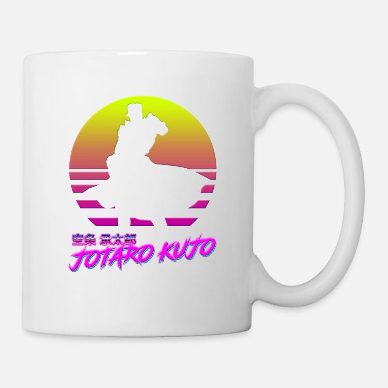 Jojo - Jotaro Outrun - Tasse - Weiß
