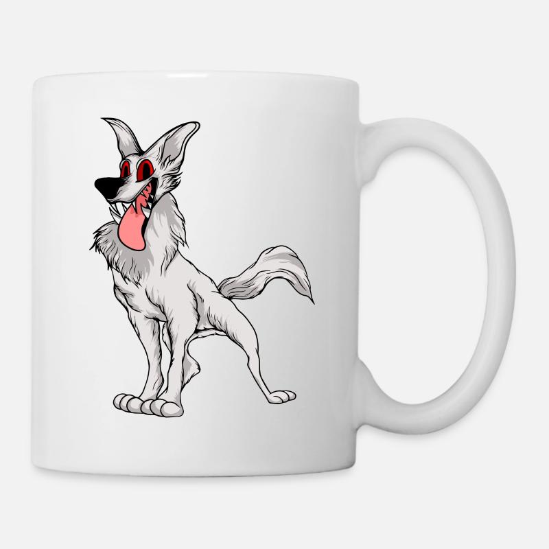 Chiens drôles 6 - Mug blanc - blanc