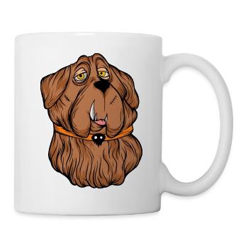 Lustige Hunde 15 - Tasse - Weiß - Rechts