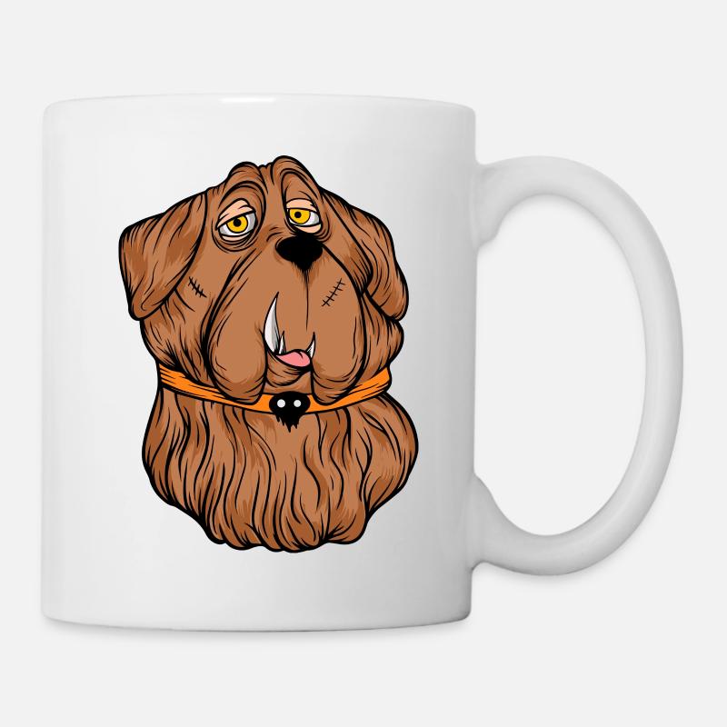Chiens drôles 15 - Mug blanc - blanc