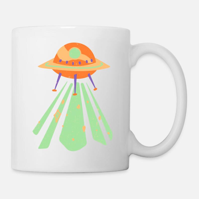 UFO - Tasse - Weiß