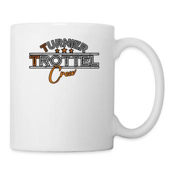 Turniertrottel Reiten Westernreiten QH - Tasse - Weiß - Rechts