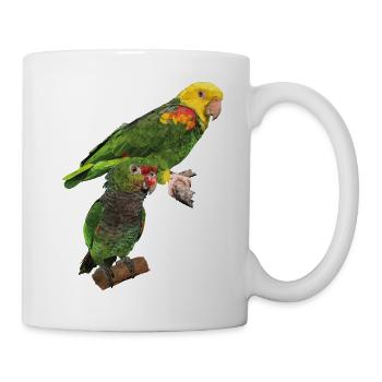 Parrots - Mug - white - Right