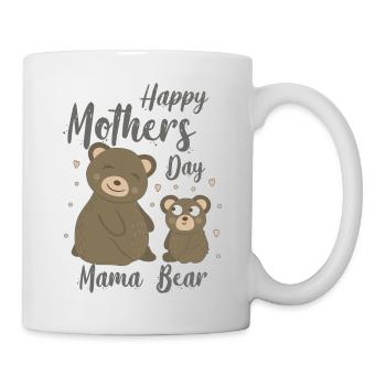 Happy Mothers Day Mama Bear Gift for Mother's Day - Mug - white - Right