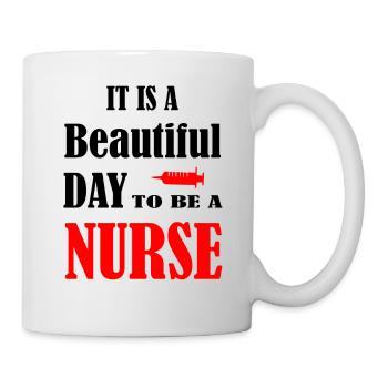 Nurse Krankenschwester Doktor - Tasse - Weiß - Rechts