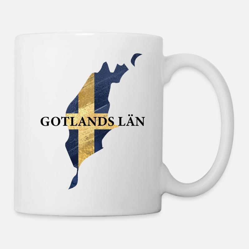 SCHWEDEN GOTLANDS LÄN - Tasse - Weiß