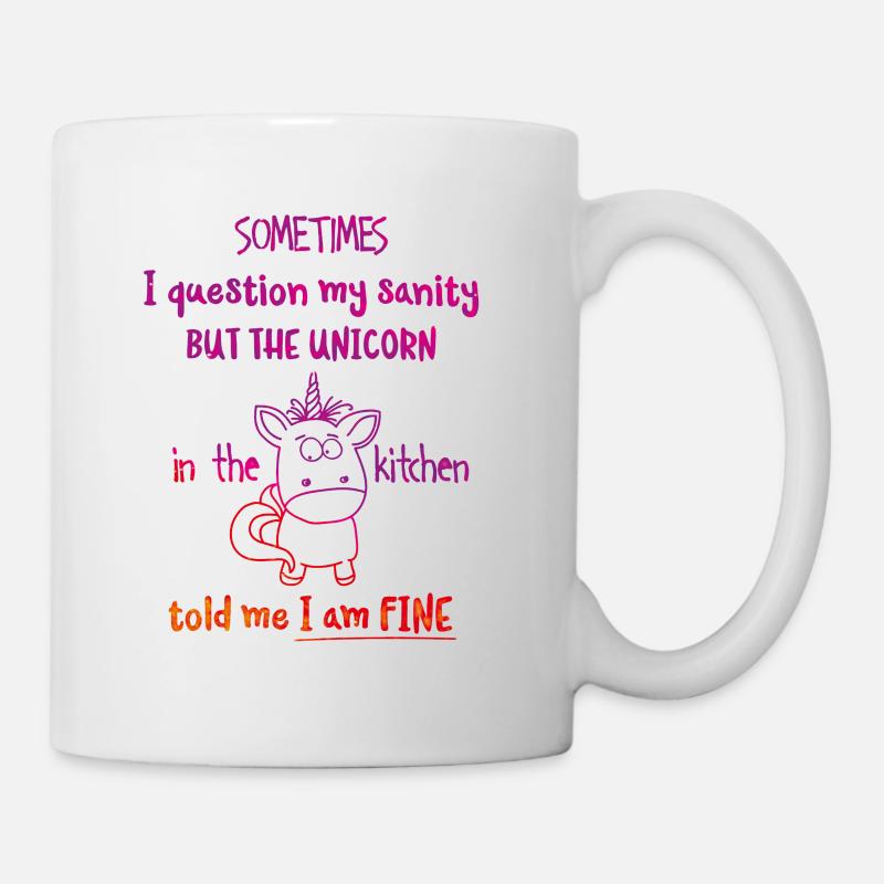 Unicorn! - Mug - white