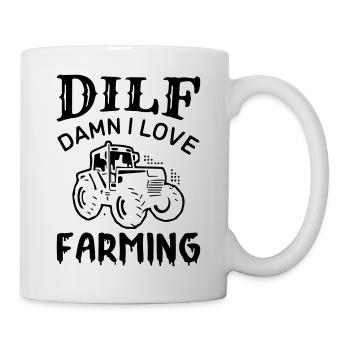 Damn I Love Farming - Mug - white - Right
