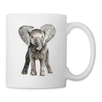 Elephant Baby - Mug - white - Right
