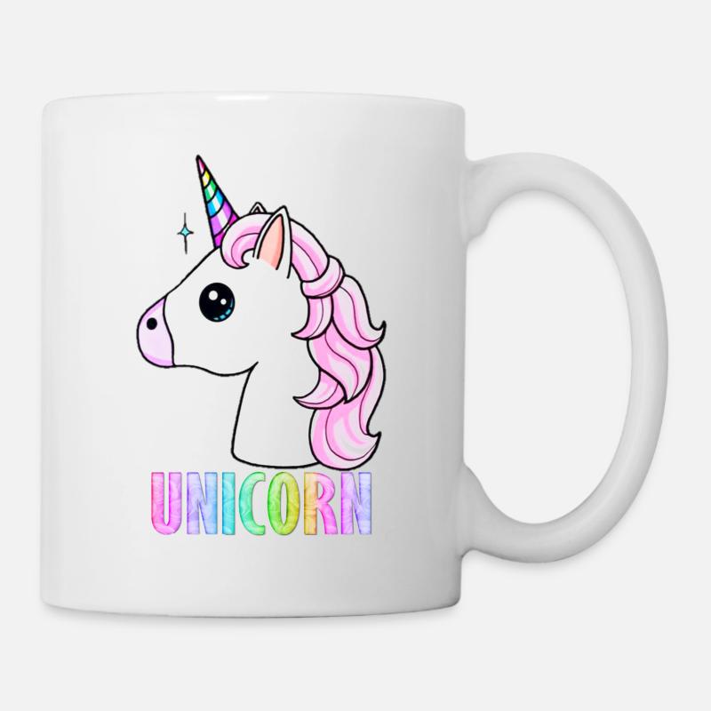 Unicorn - Tasse - Weiß