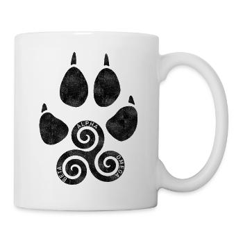 Celtic Wolf - Tasse - Weiß - Rechts