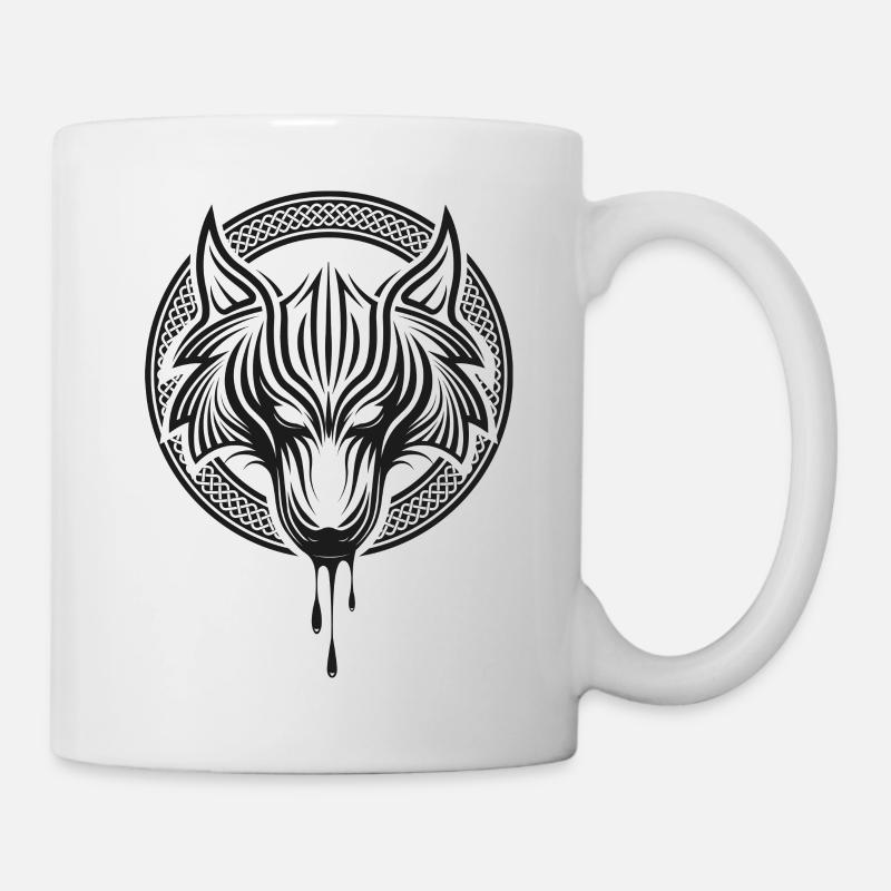 Celtic Wolf - Mug blanc - blanc